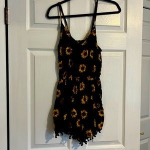90s Sunflower Romper Size S